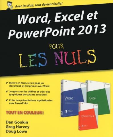Word, Excel, PowerPoint 2013 pour les Nuls