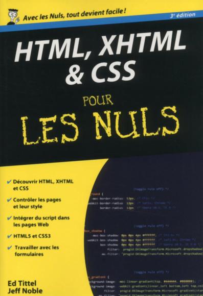 HTML, XHTML et CSS poche pour les Nuls 3e édition