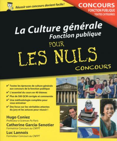 La Culture générale - Concours de la Fonction publique pour les Nuls Concours