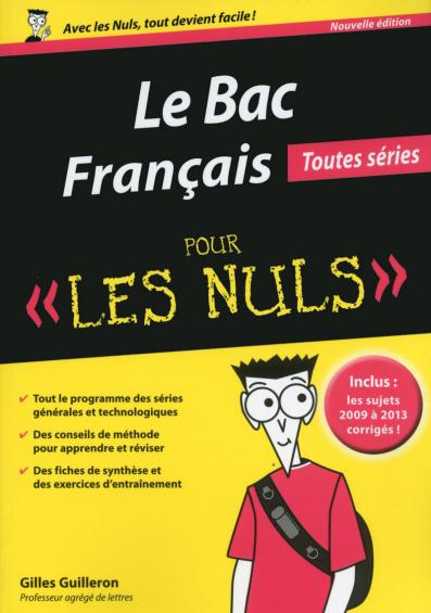 Bac Français 2015 pour les Nuls