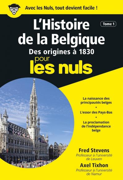 L'Histoire de la Belgique, Tome 1 Poche Pour les Nuls