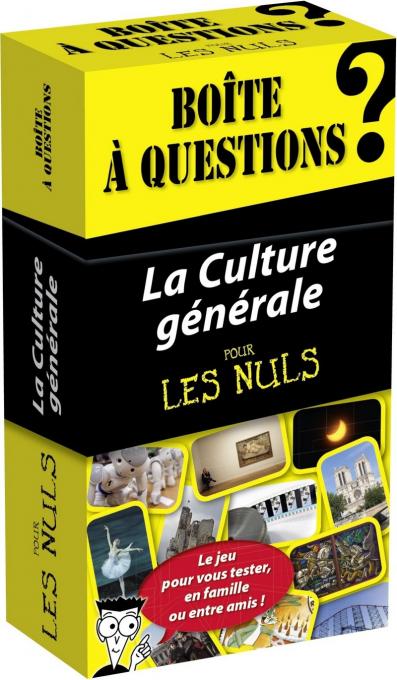 Boîte à questions - La Culture générale pour les Nuls, 3e