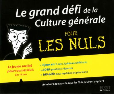 Le grand défi de la Culture générale pour les Nuls