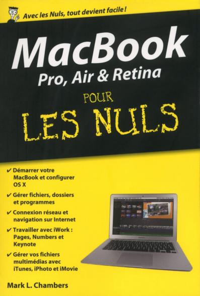 MacBook Pro, Air et Retina pour les Nuls poche