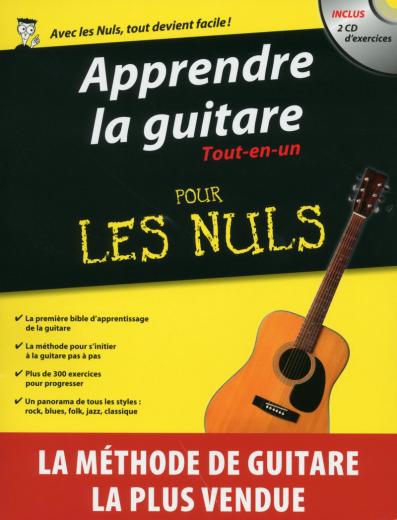 Apprendre la guitare Tout-en-un pour les Nuls