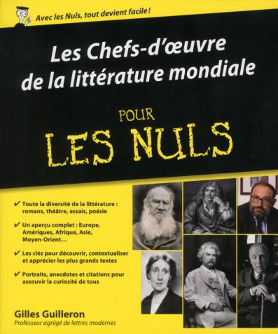 Les chefs-d'uvres de la littérature mondiale Pour les Nuls