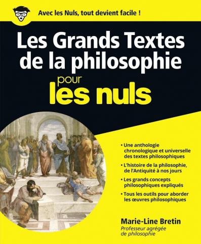 Les Grands Textes de la Philosophie pour les Nuls