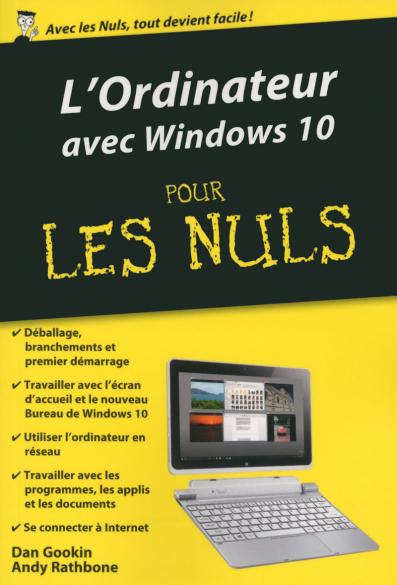 L'ordinateur édition Windows 10 pour les Nuls poche