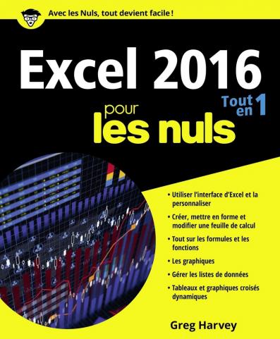 Excel 2016 Tout en un pour les Nuls
