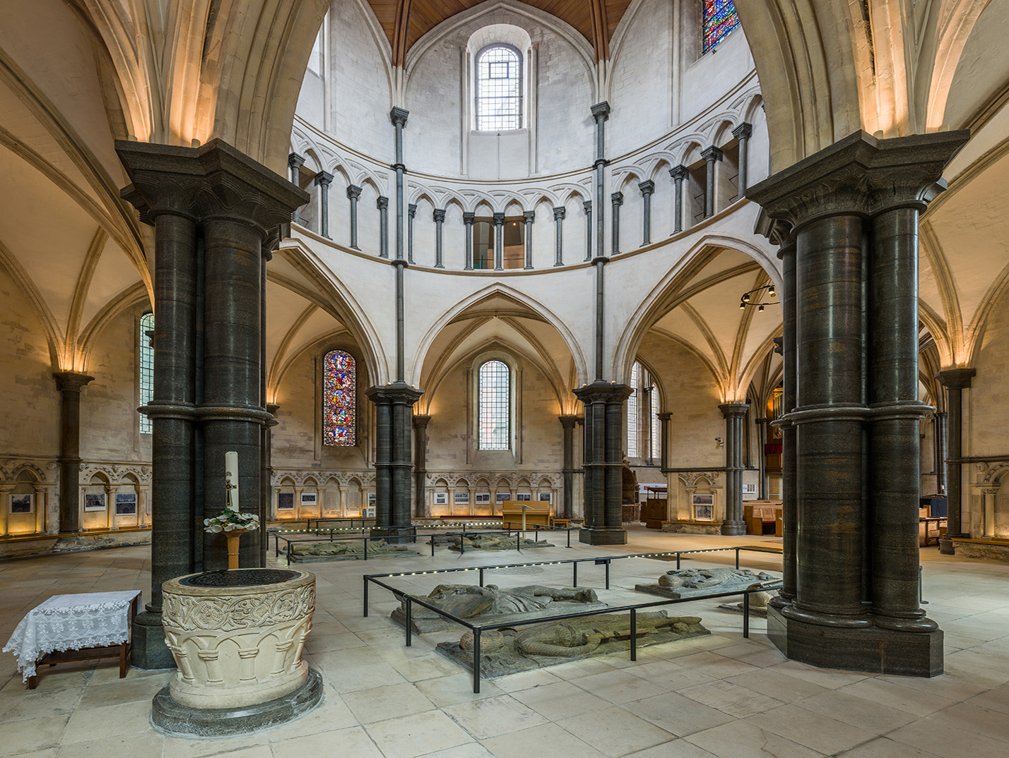 Temple Church by David Iliff